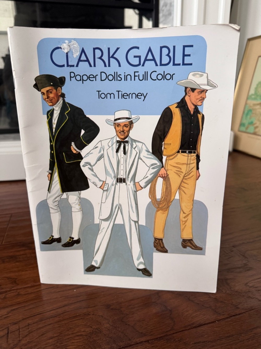 Clark Gable Colorful Paper Dolls 1986